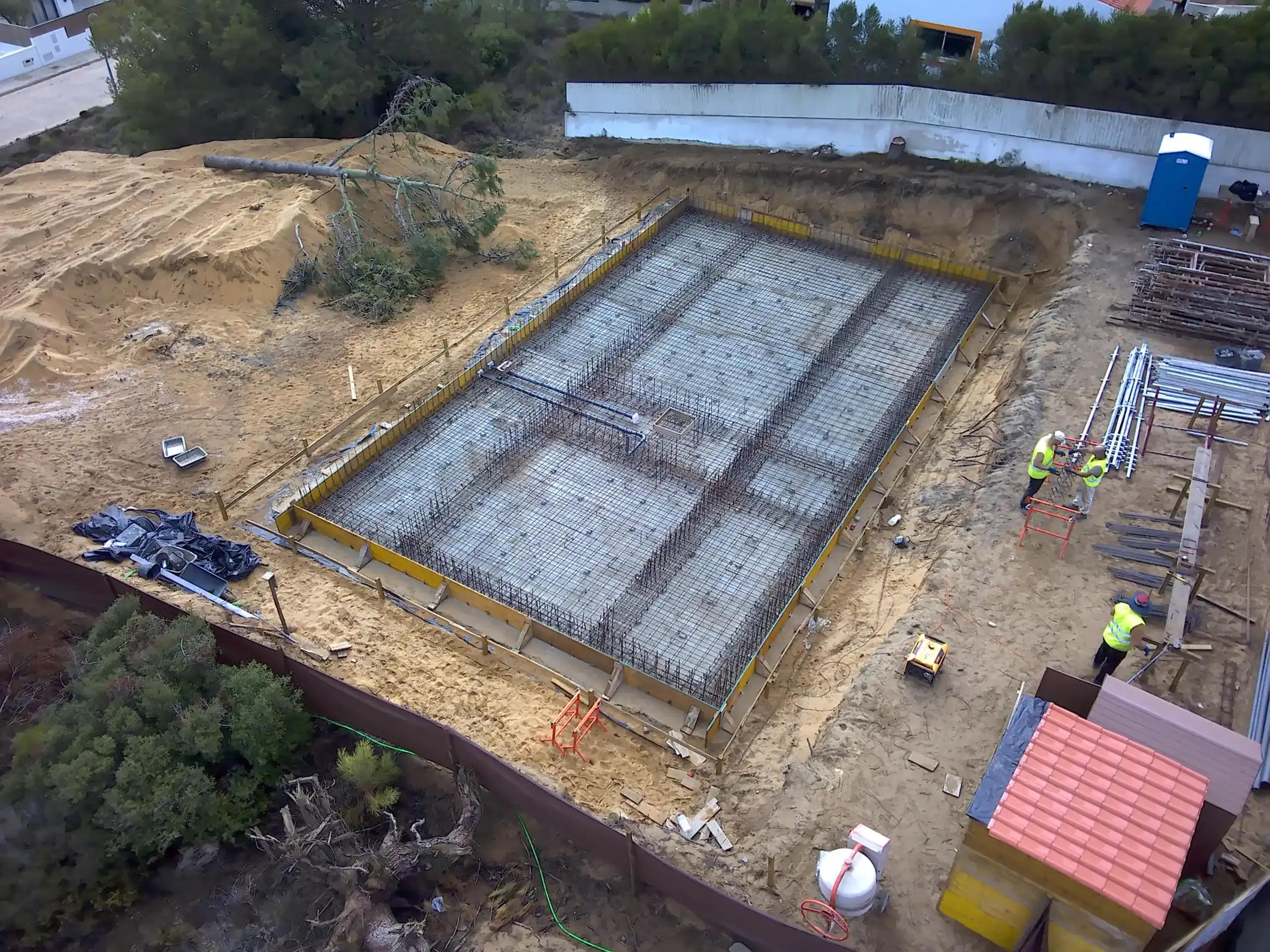 Groundworks and foundation preparation